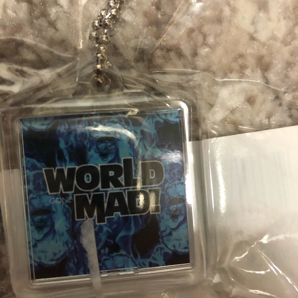 Bape blue flame keychain vintage. Never opened.